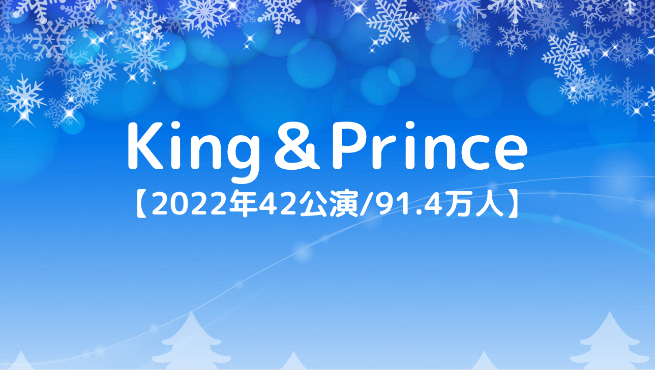 King&Prince　ツアー移動距離